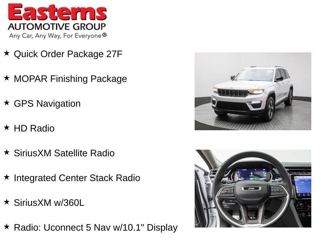 used 2022 Jeep Grand Cherokee 4xe car, priced at $25,950