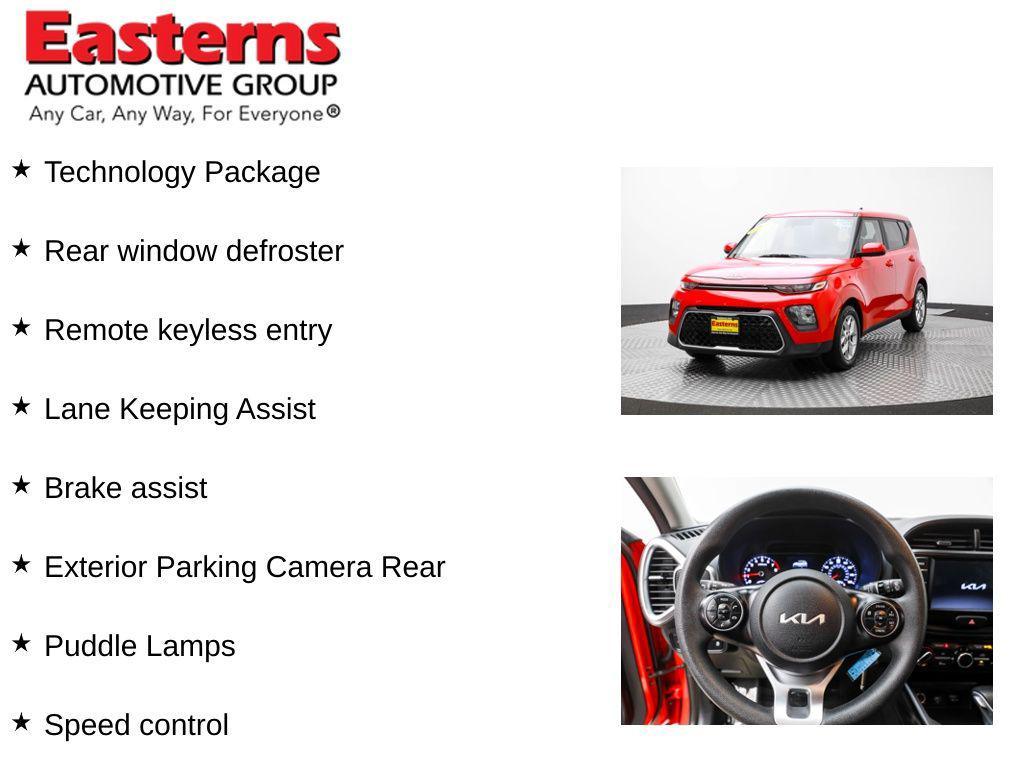 used 2022 Kia Soul car, priced at $17,490