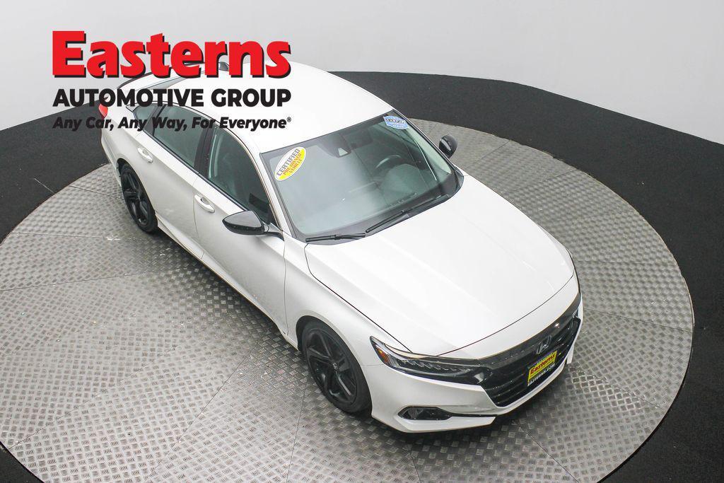 used 2021 Honda Accord car, priced at $22,490