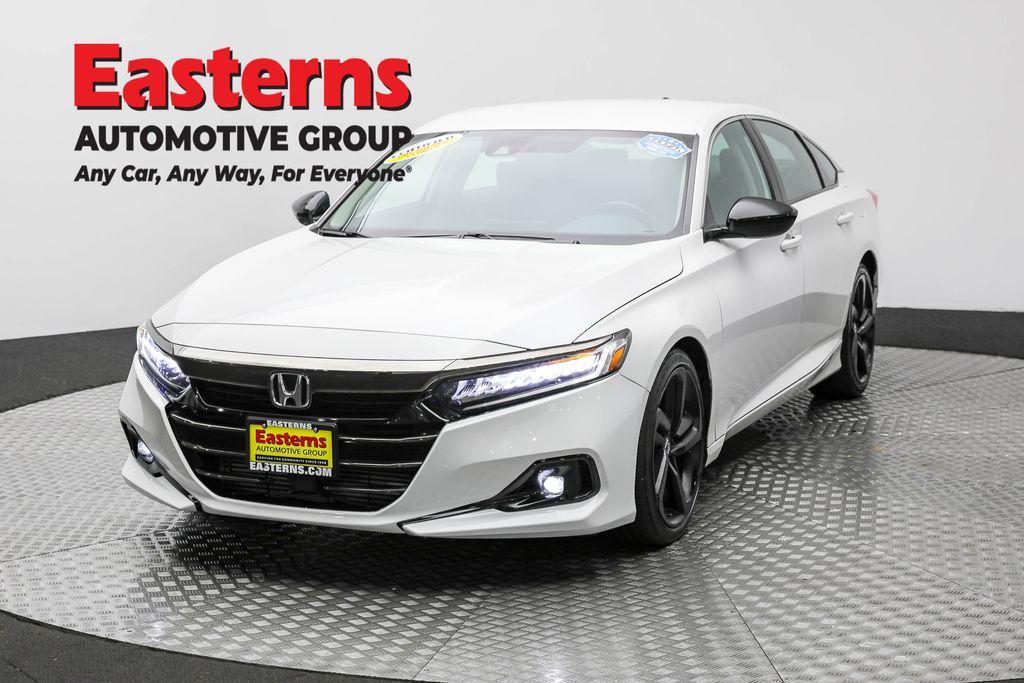 used 2021 Honda Accord car, priced at $22,490