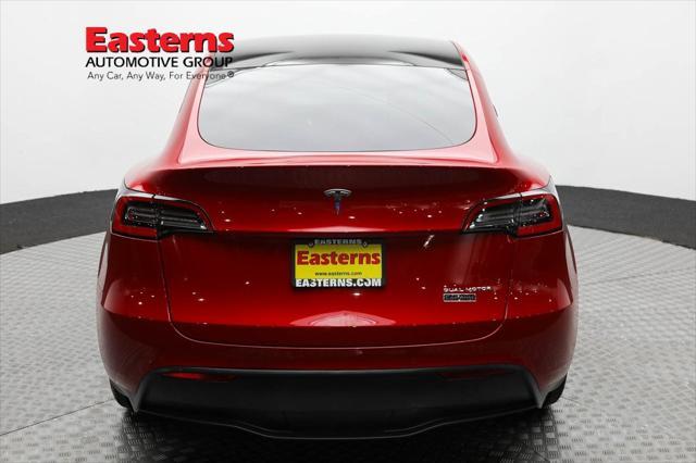 used 2021 Tesla Model Y car, priced at $28,490