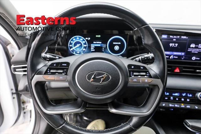 used 2022 Hyundai Elantra car, priced at $18,750