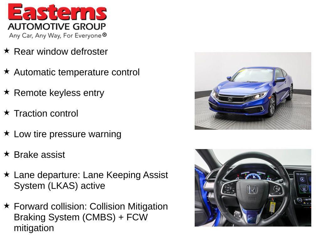 used 2019 Honda Civic car, priced at $18,950