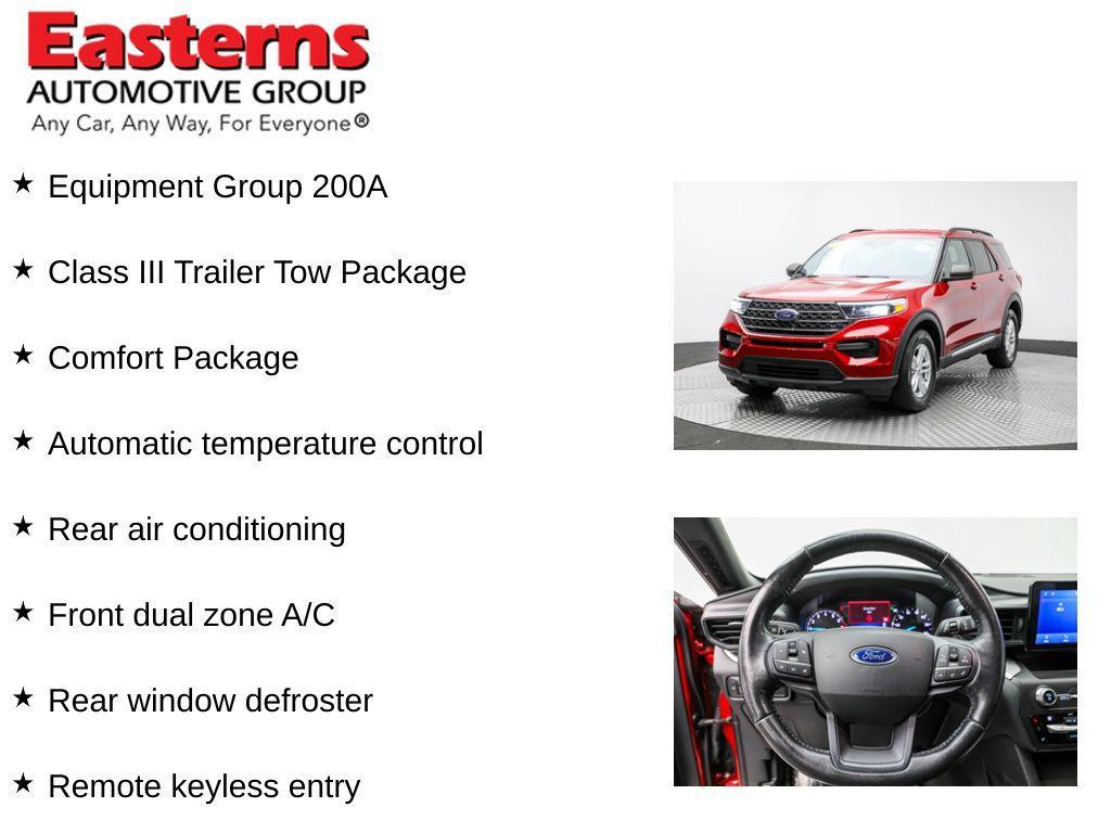 used 2020 Ford Explorer car, priced at $21,850