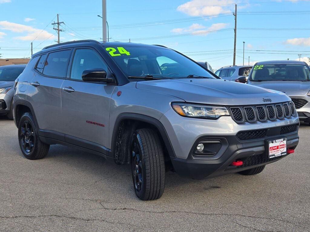 used 2024 Jeep Compass car, priced at $24,600