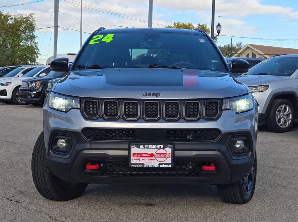 used 2024 Jeep Compass car, priced at $24,600