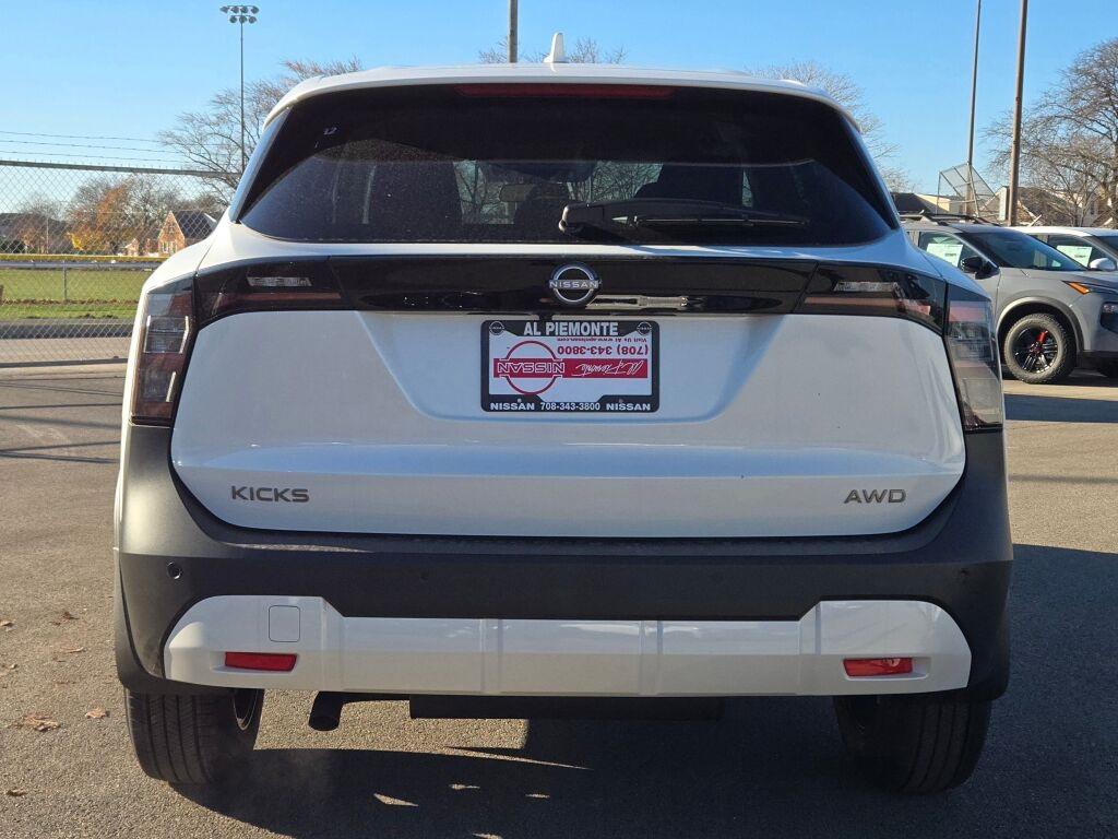 new 2025 Nissan Kicks car, priced at $27,810