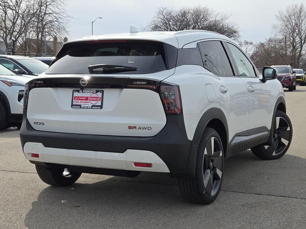 new 2025 Nissan Kicks car, priced at $29,353