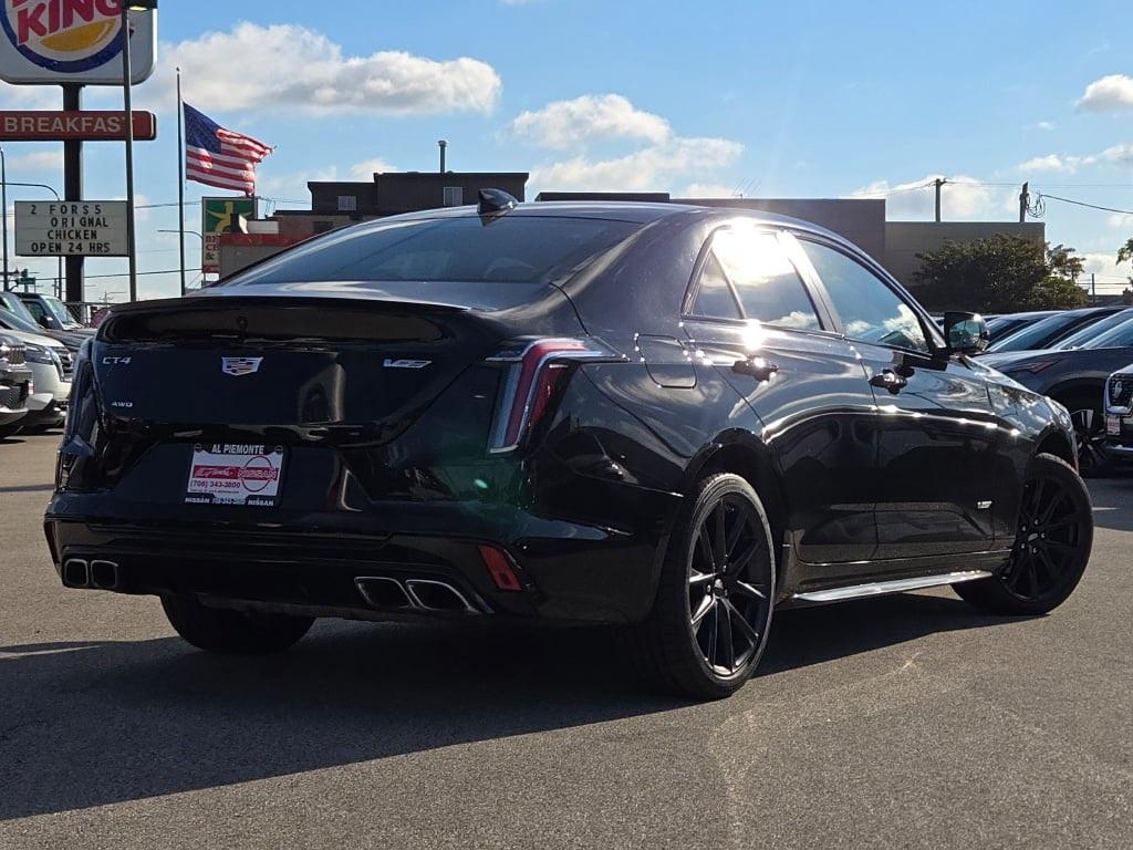 used 2023 Cadillac CT4-V car, priced at $43,000
