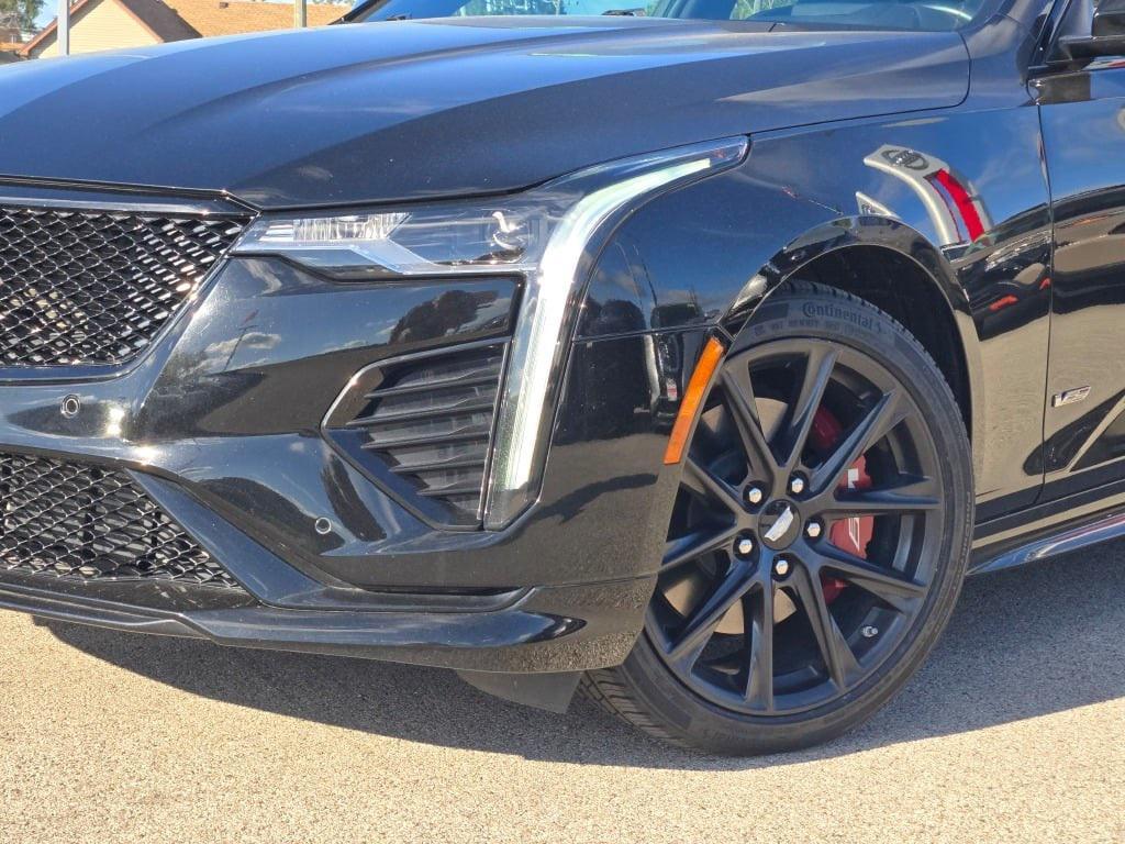 used 2023 Cadillac CT4-V car, priced at $43,000