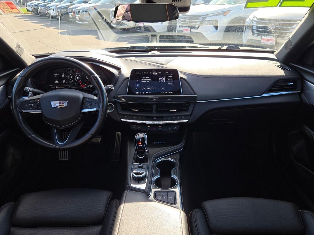 used 2023 Cadillac CT4-V car, priced at $43,000