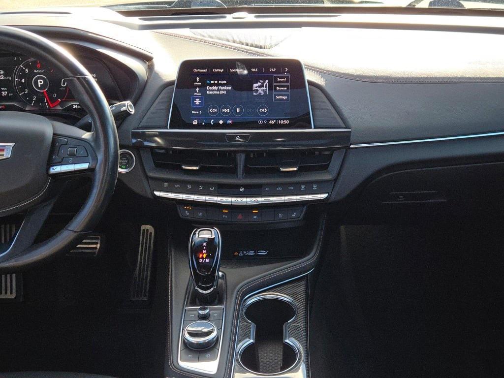 used 2023 Cadillac CT4-V car, priced at $43,000