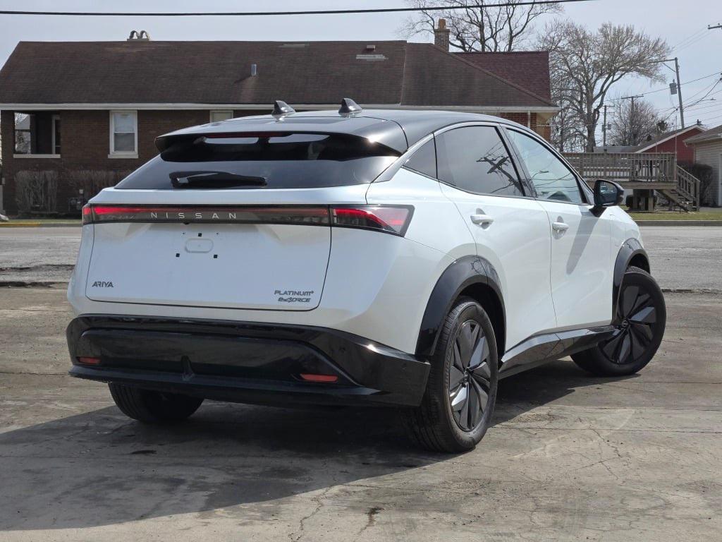 new 2025 Nissan ARIYA car, priced at $54,525