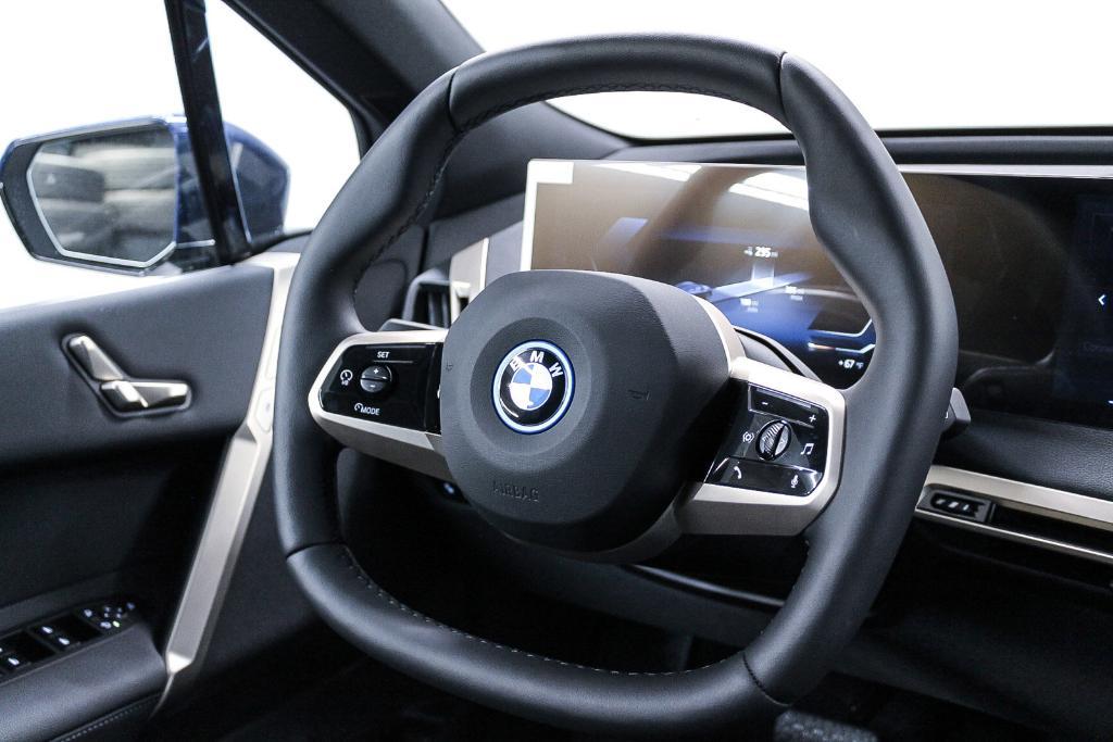 new 2025 BMW iX car, priced at $93,795