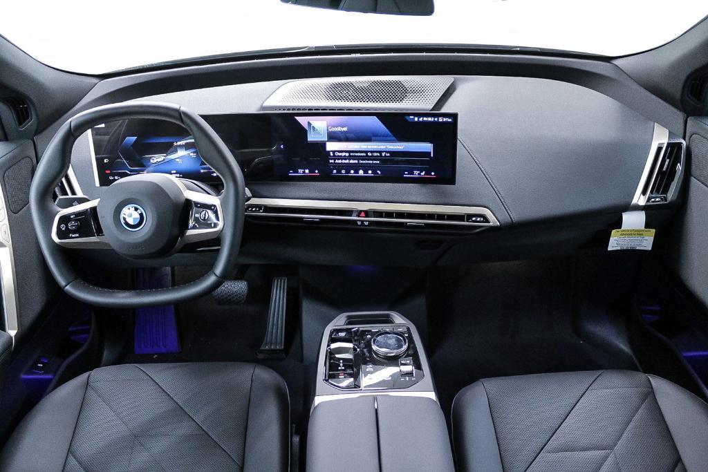 new 2025 BMW iX car, priced at $91,095