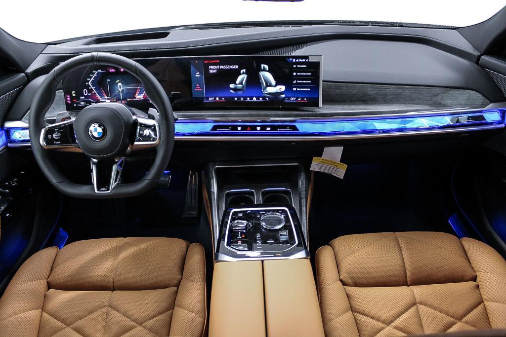 new 2025 BMW 740 car, priced at $102,625