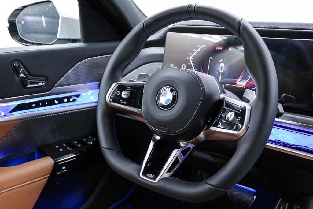 new 2025 BMW 740 car, priced at $102,625