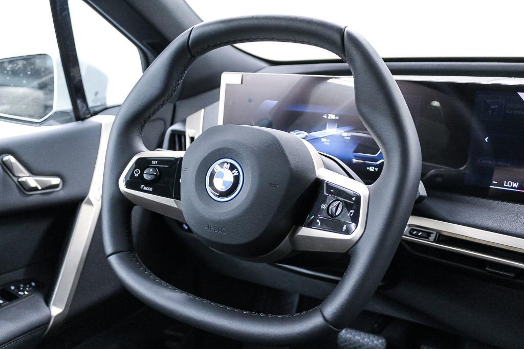 new 2025 BMW iX car, priced at $91,095