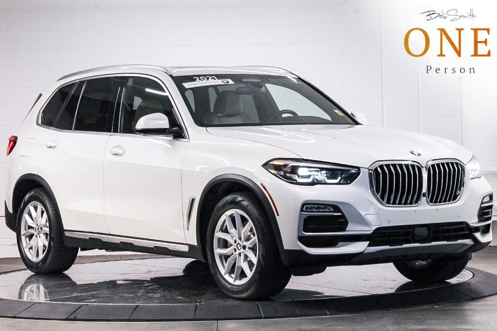 used 2021 BMW X5 car, priced at $38,991