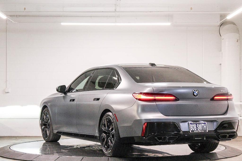 new 2025 BMW 760 car, priced at $144,055