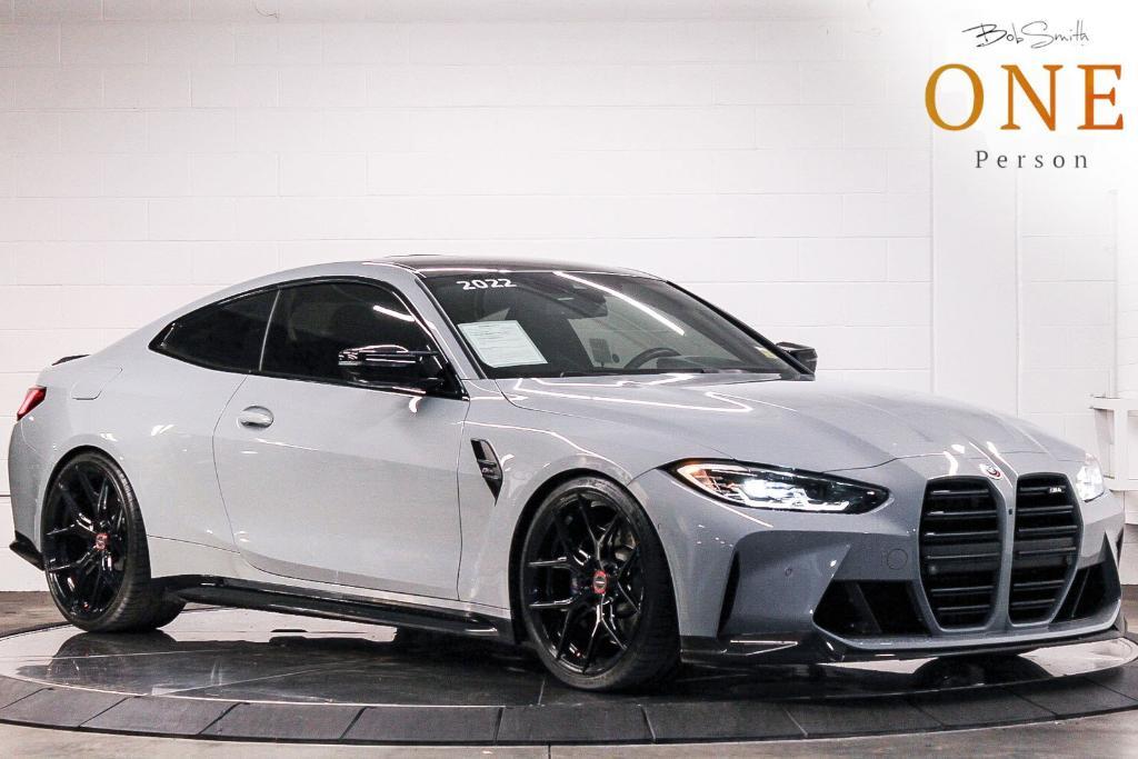 used 2022 BMW M4 car, priced at $72,991