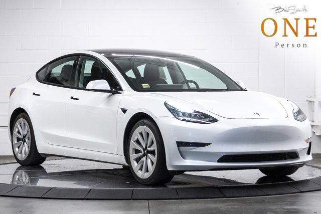 used 2022 Tesla Model 3 car, priced at $22,991