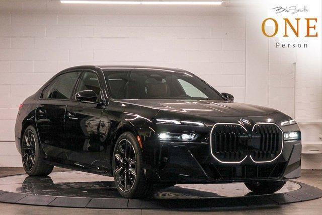 new 2025 BMW 740 car, priced at $102,475