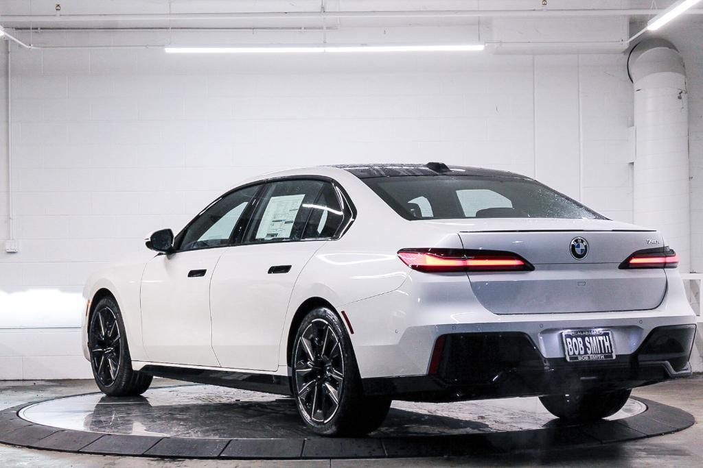 new 2025 BMW 740 car, priced at $102,475