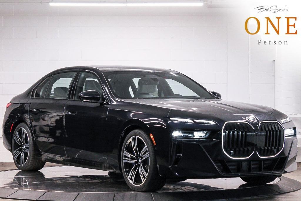 new 2025 BMW 740 car, priced at $105,575