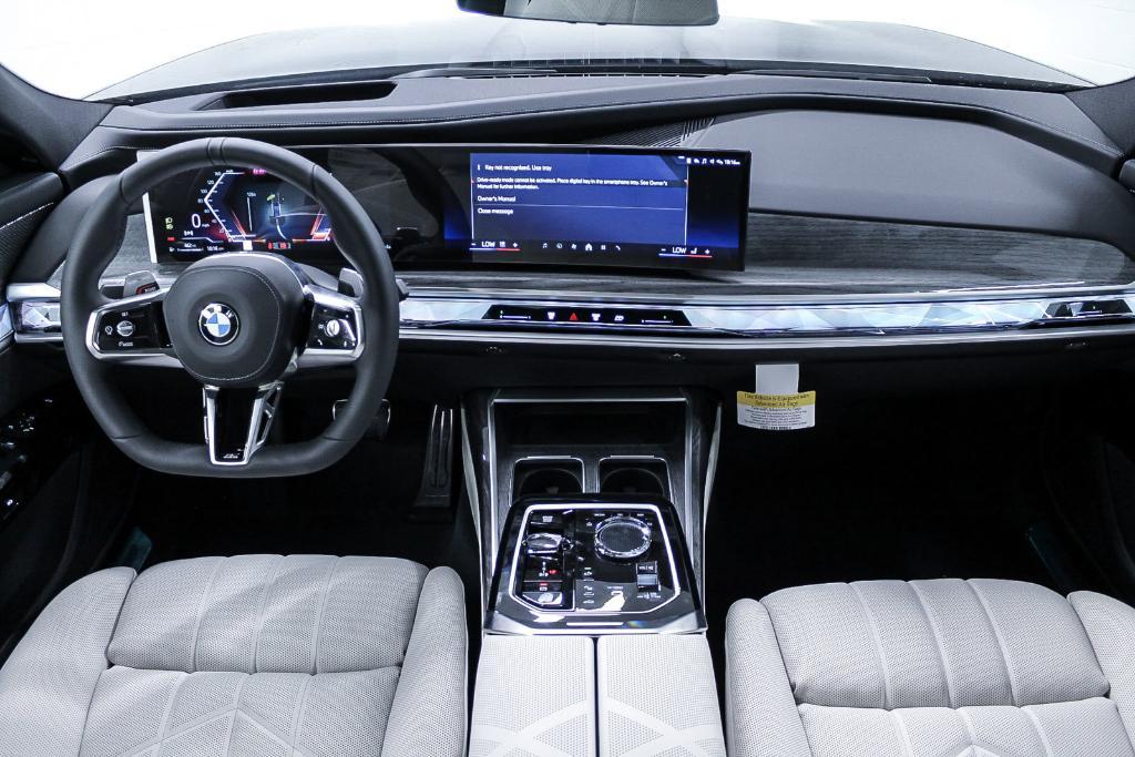 new 2025 BMW 740 car, priced at $105,575