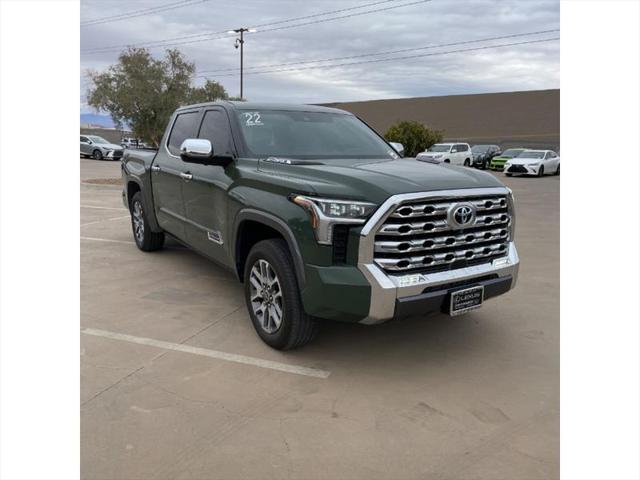 used 2022 Toyota Tundra Hybrid car, priced at $54,995