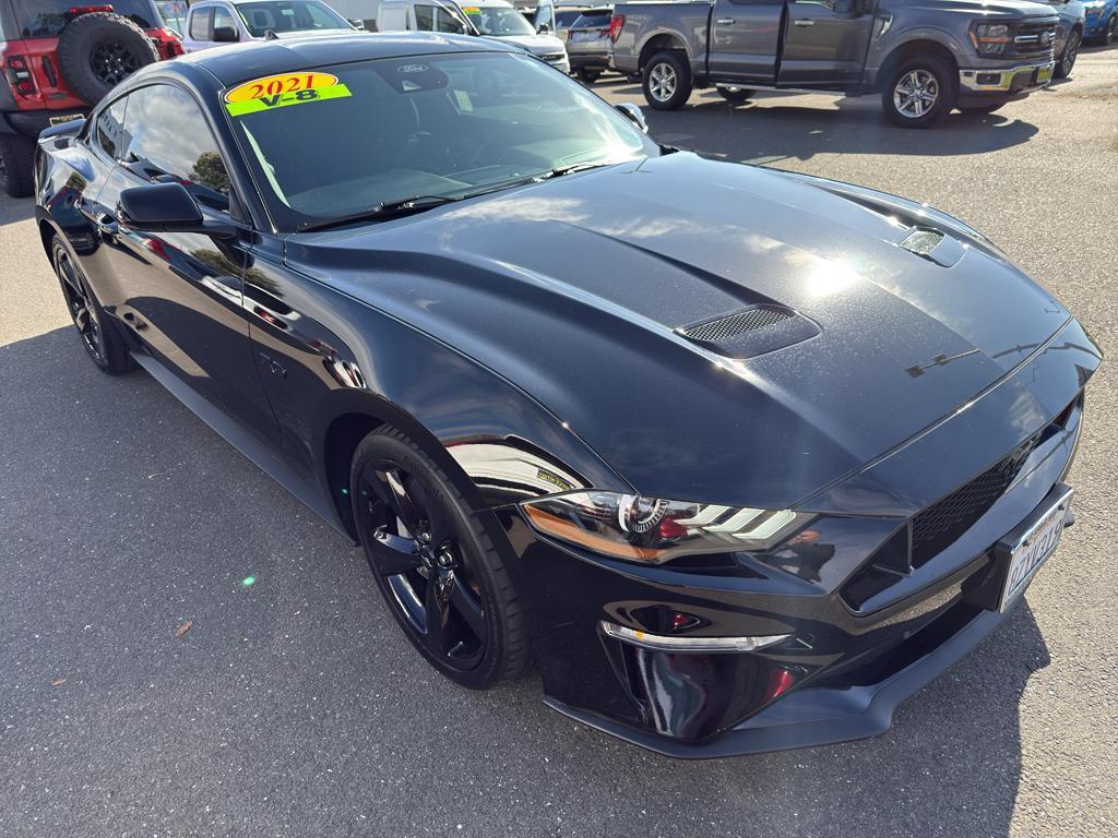used 2021 Ford Mustang car, priced at $31,995