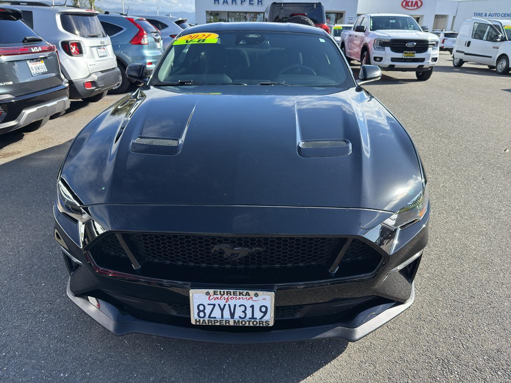 used 2021 Ford Mustang car, priced at $31,995