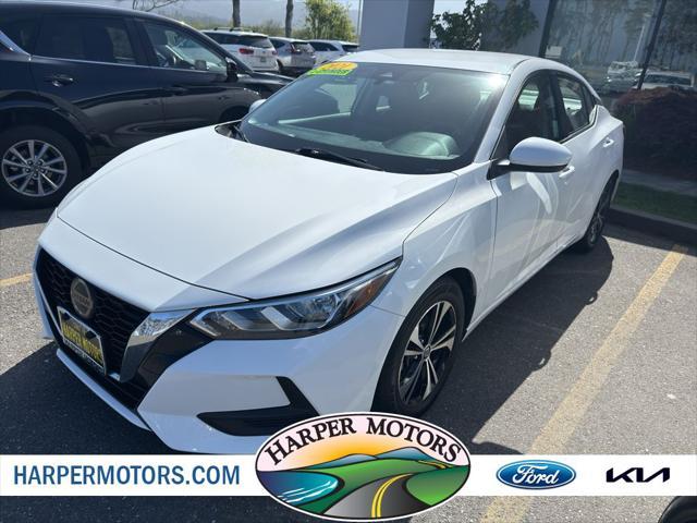 used 2021 Nissan Sentra car, priced at $18,500