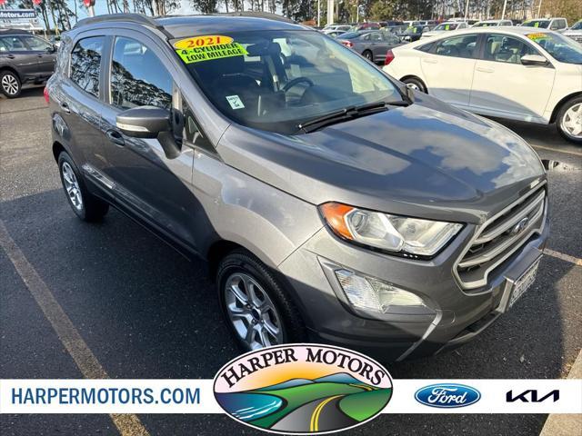 used 2021 Ford EcoSport car, priced at $19,995