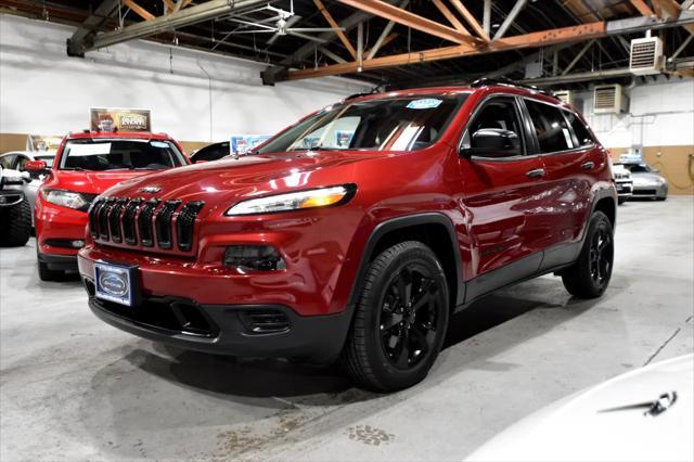 used 2017 Jeep Cherokee car, priced at $16,988
