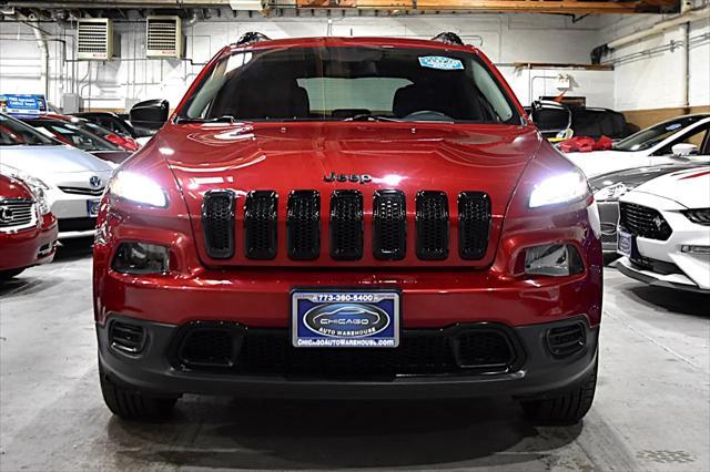 used 2017 Jeep Cherokee car, priced at $16,988