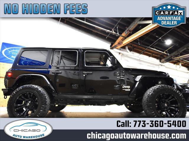 used 2018 Jeep Wrangler Unlimited car, priced at $27,474