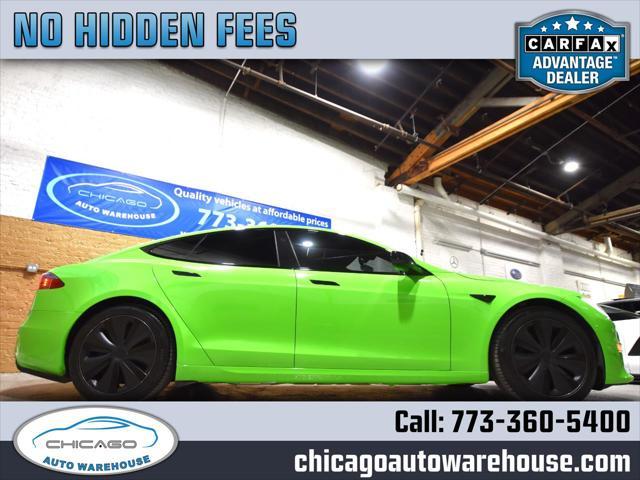 used 2021 Tesla Model S car, priced at $47,364
