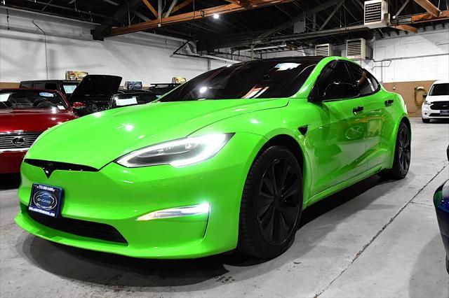 used 2021 Tesla Model S car, priced at $45,981