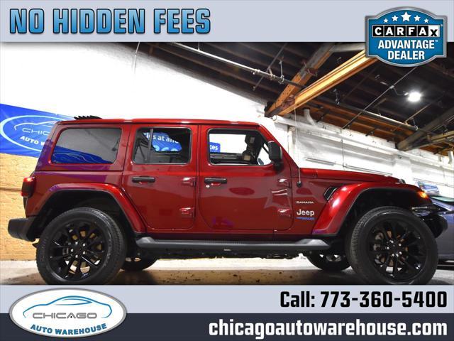 used 2021 Jeep Wrangler Unlimited car, priced at $33,683