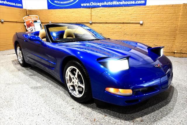 used 2002 Chevrolet Corvette car, priced at $21,386