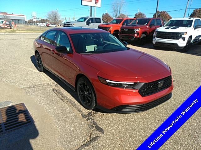 new 2025 Honda Accord car, priced at $32,110