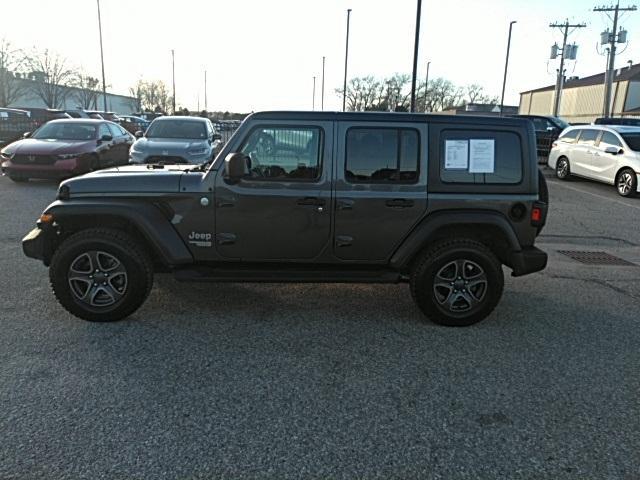 used 2018 Jeep Wrangler Unlimited car, priced at $22,721