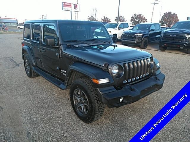 used 2018 Jeep Wrangler Unlimited car, priced at $22,721