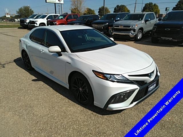 used 2021 Toyota Camry Hybrid car, priced at $31,800