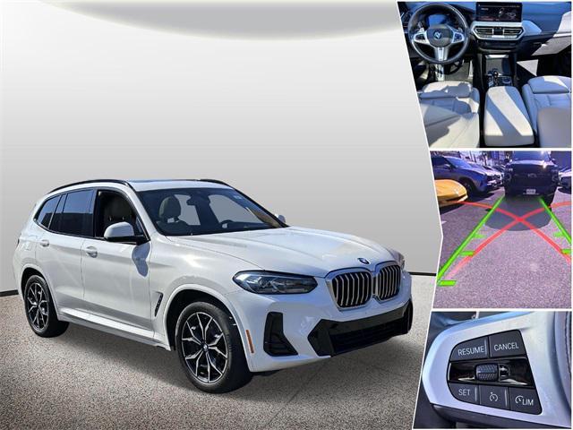 used 2022 BMW X3 car, priced at $34,996