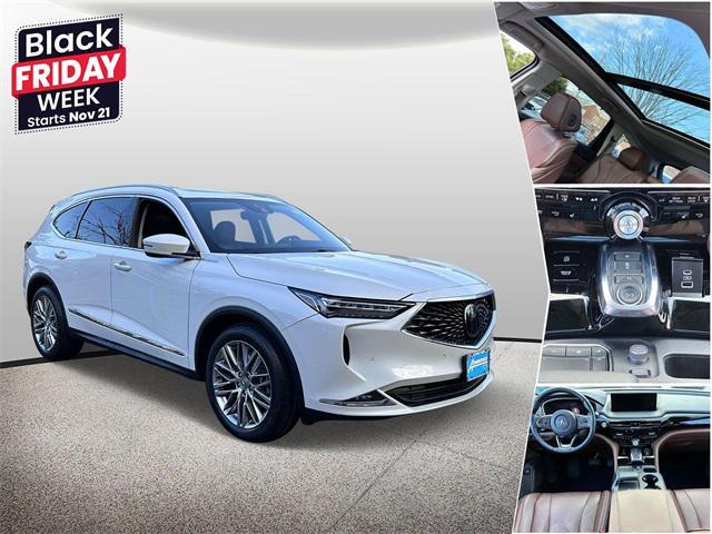 used 2022 Acura MDX car, priced at $38,416