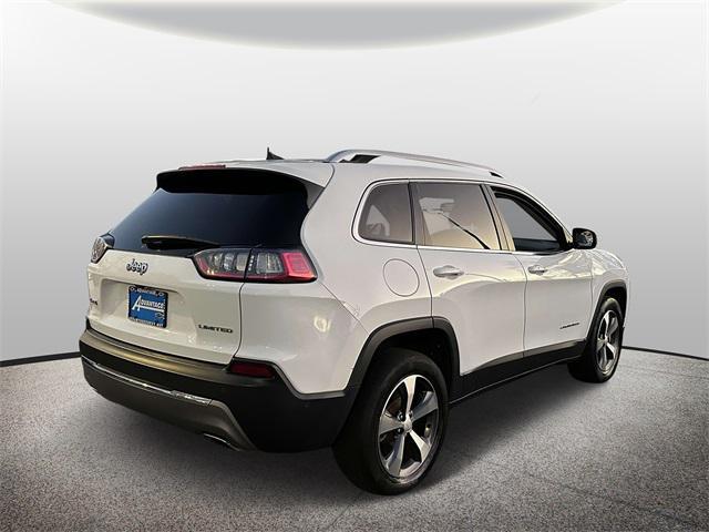 used 2021 Jeep Cherokee car, priced at $20,887