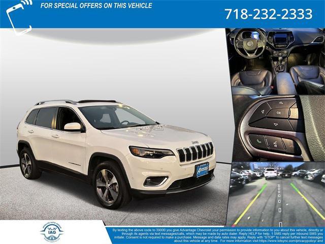 used 2021 Jeep Cherokee car, priced at $20,887